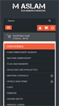 Mobile Screenshot of maslamembroider.com